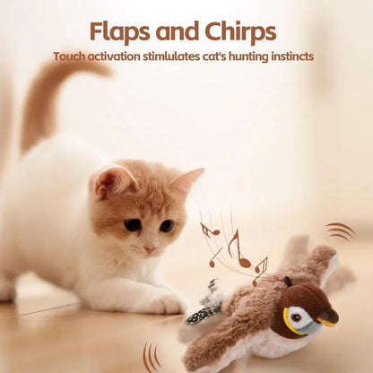 Interactive Chirping Bird - Dog & Cat Toy